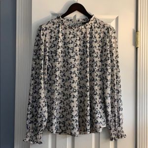 Adrianna Papelle floral blouse